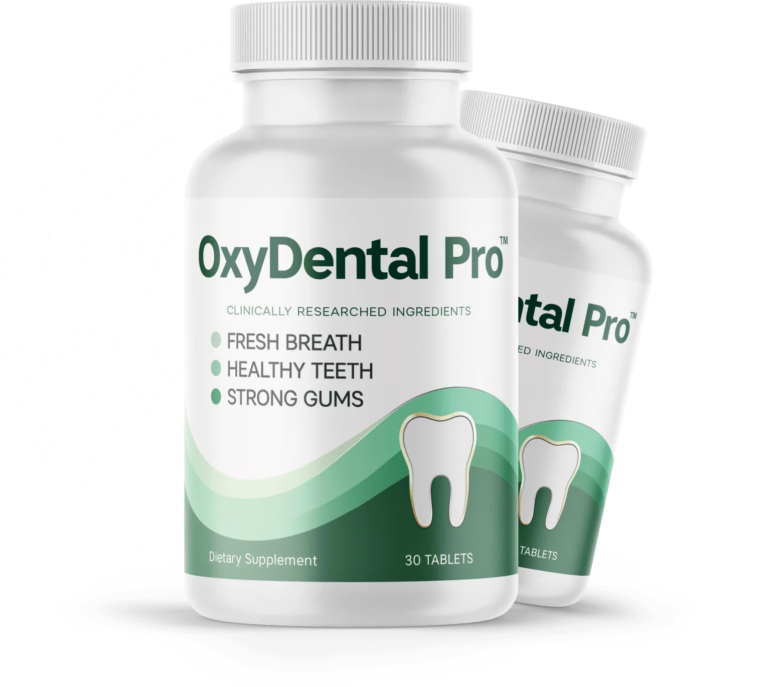 OxyDental Pro Natural Dental Health Formula Bottle